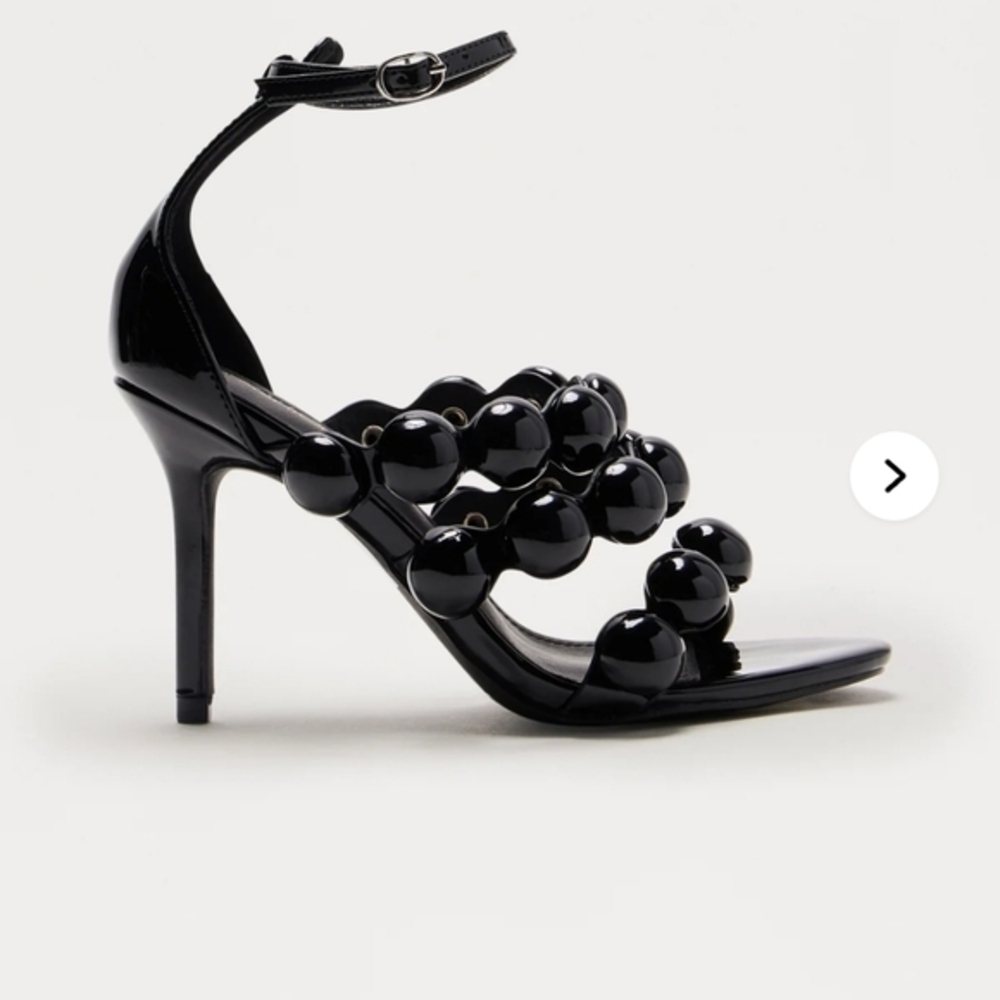 Fashion Nova Black Platform Heels Size 6